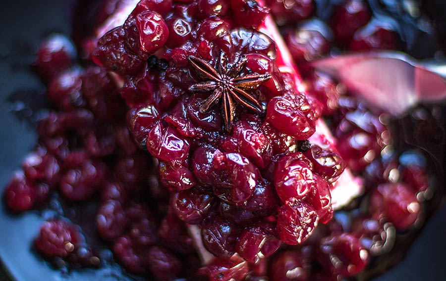 straining fruit that is softened by cooking, through a muslin bag