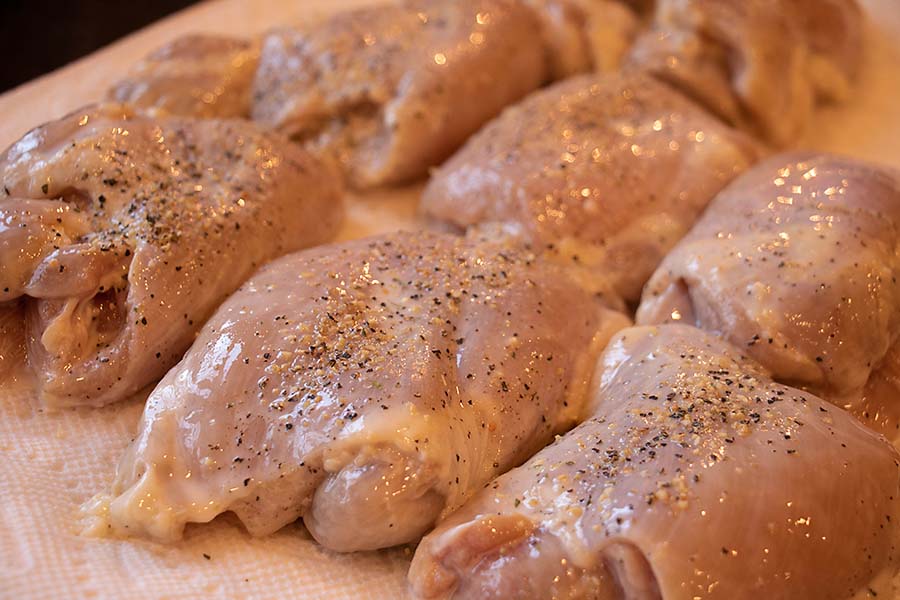 OliveBrined Chicken Thighs the chef mimi blog